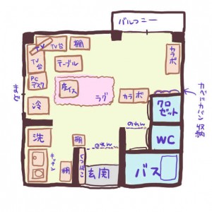 間取りと違和感 間取りと違和感