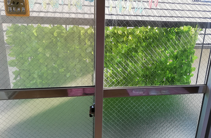 賃貸でもok リーフラティスでベランダを手軽に目隠ししてみた